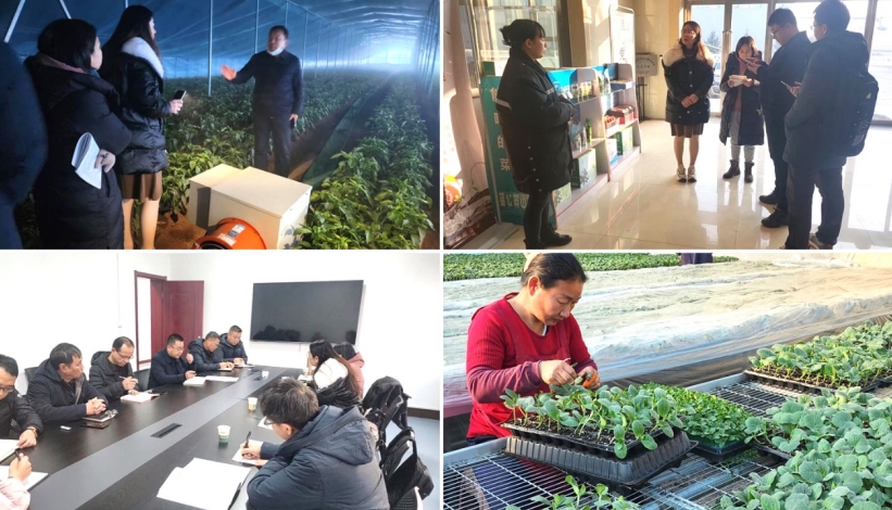 我院農業(yè)規(guī)劃所到山西長子縣調研，助力開展國家現代農業(yè)產業(yè)園申報工作